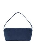 CORDUROY DAILY LONG HOBO BAG-NAVY