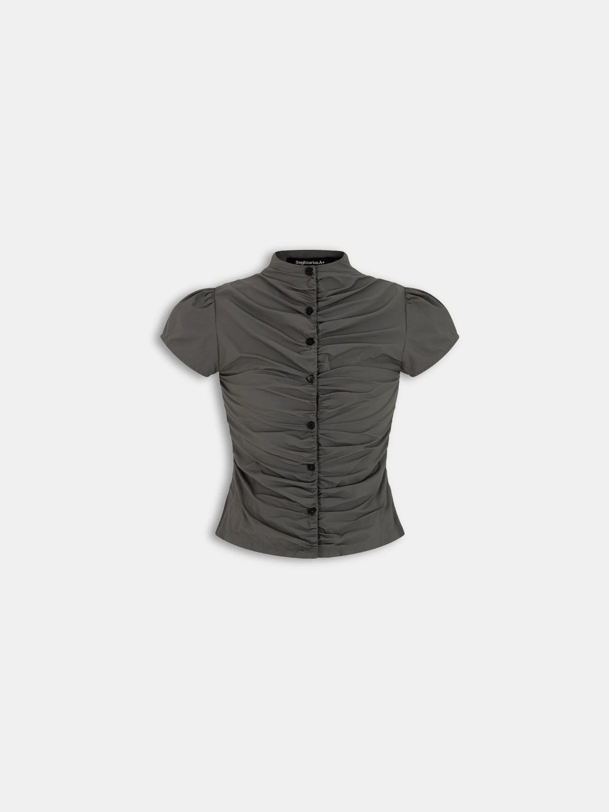 Sagittarius.A+ - Karlina Ruched Top / Grey