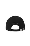 HEART WAPPEN BALL CAP-BLACK