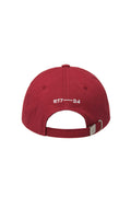 LAYERED LOGO BALL CAP-RED