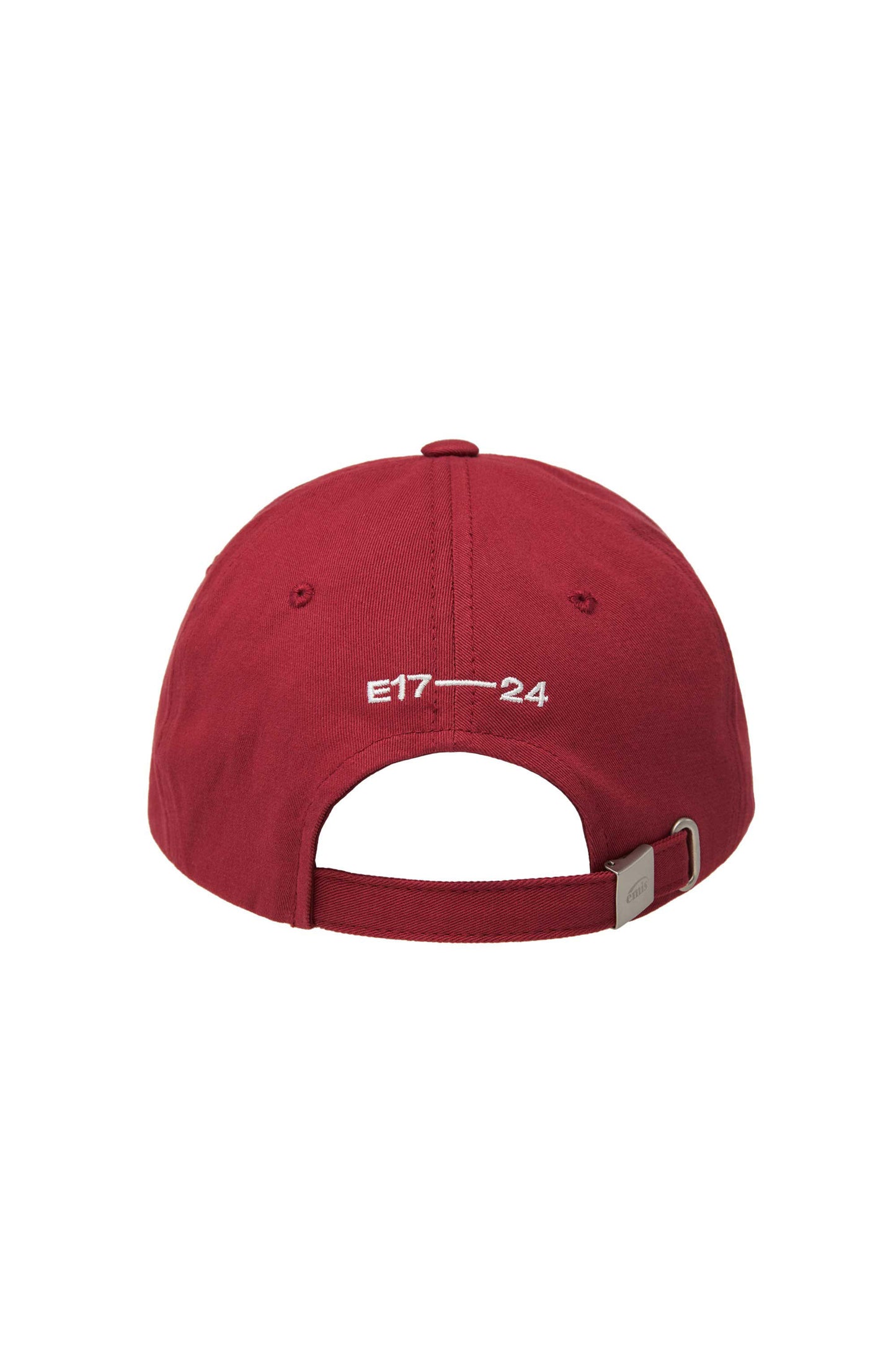 LAYERED LOGO BALL CAP-RED