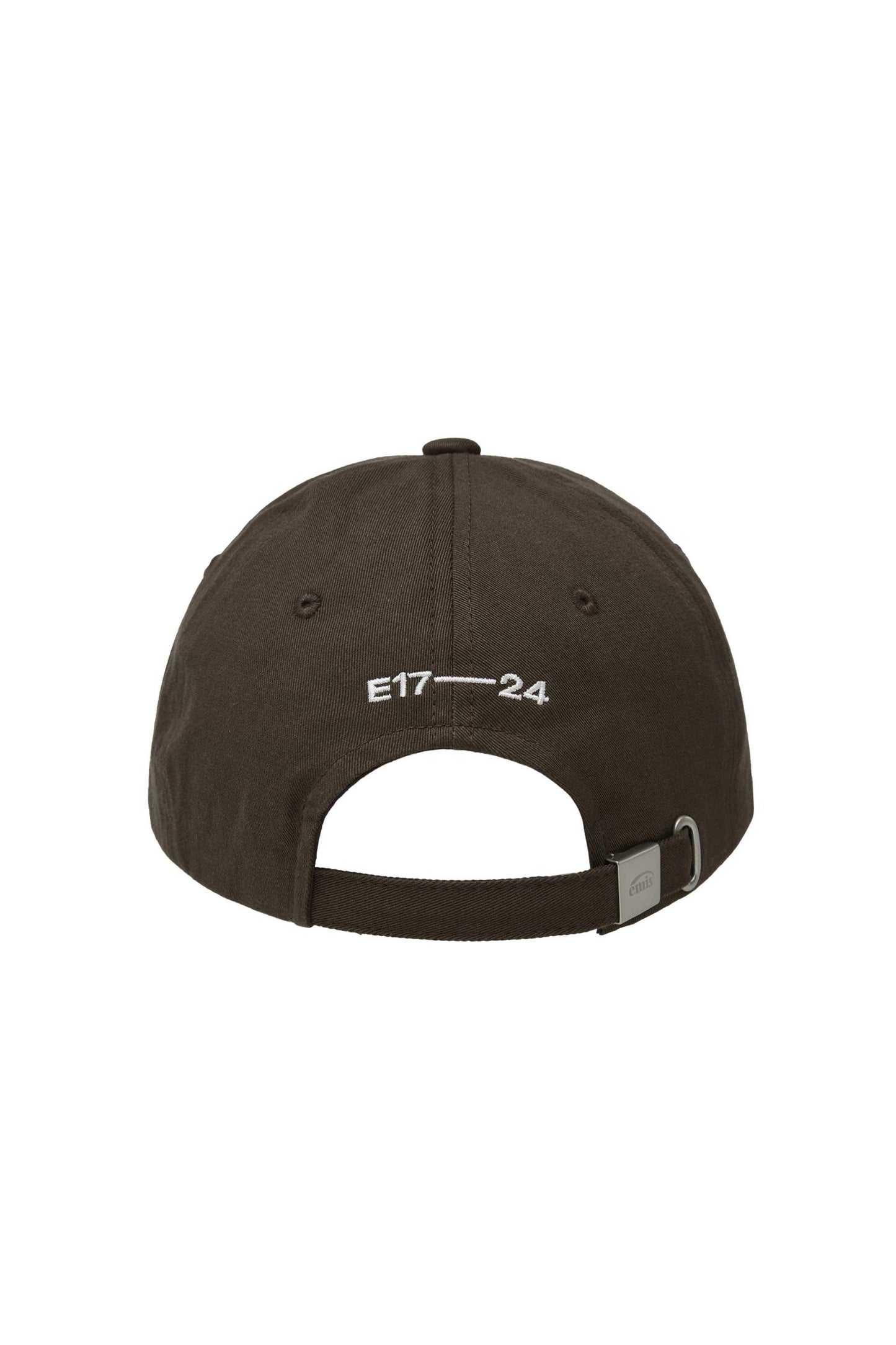 LAYERED LOGO BALL CAP-BROWN