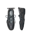 ROCKFISH WEATHERWEAR - NICOLE WEAVING LACEUP SNEAKERS V2 / CHARCOAL