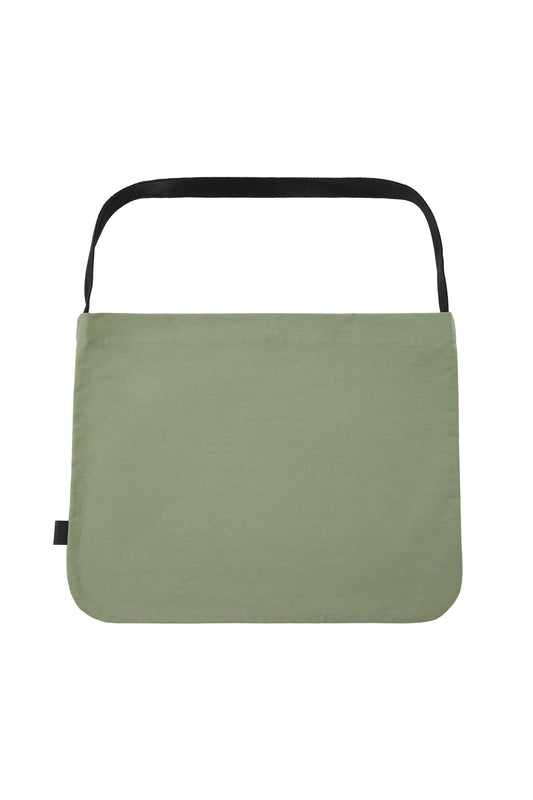 NEW LOGO COTTON ECO BAG-KHAKI