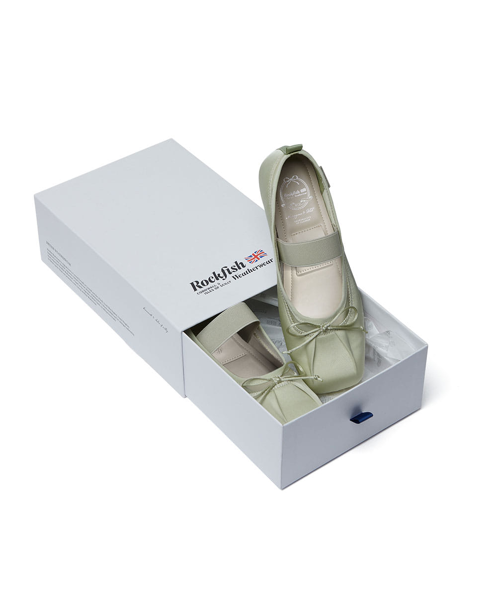 ROCKFISH WEATHERWEAR - TULE MARYJANES / SAGE GREEN