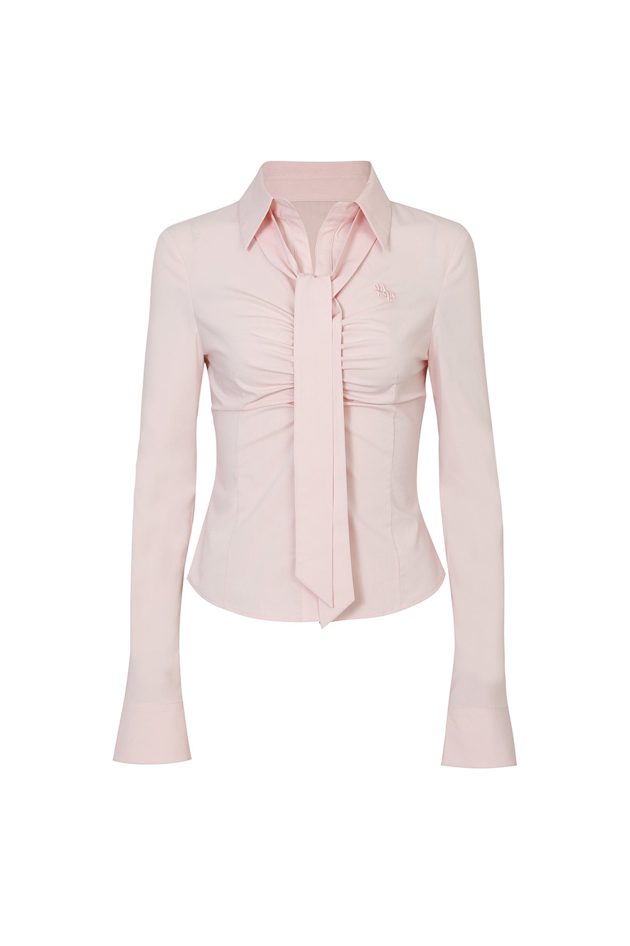 PAIN OR PLEASURE -  VIVIAN SCARF SHIRT pink