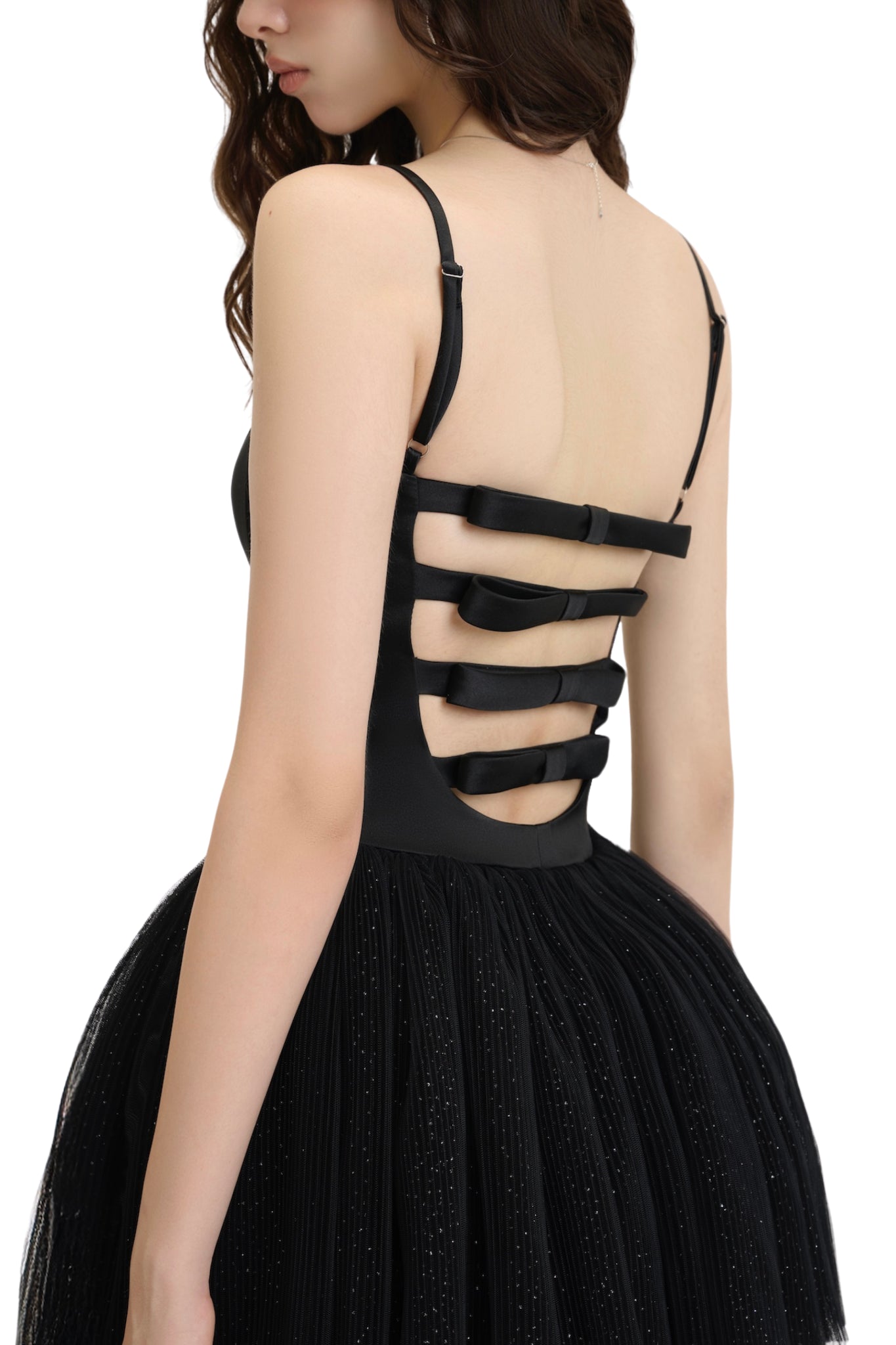 JUBIN -  OPHELIA DRESS (BLACK)