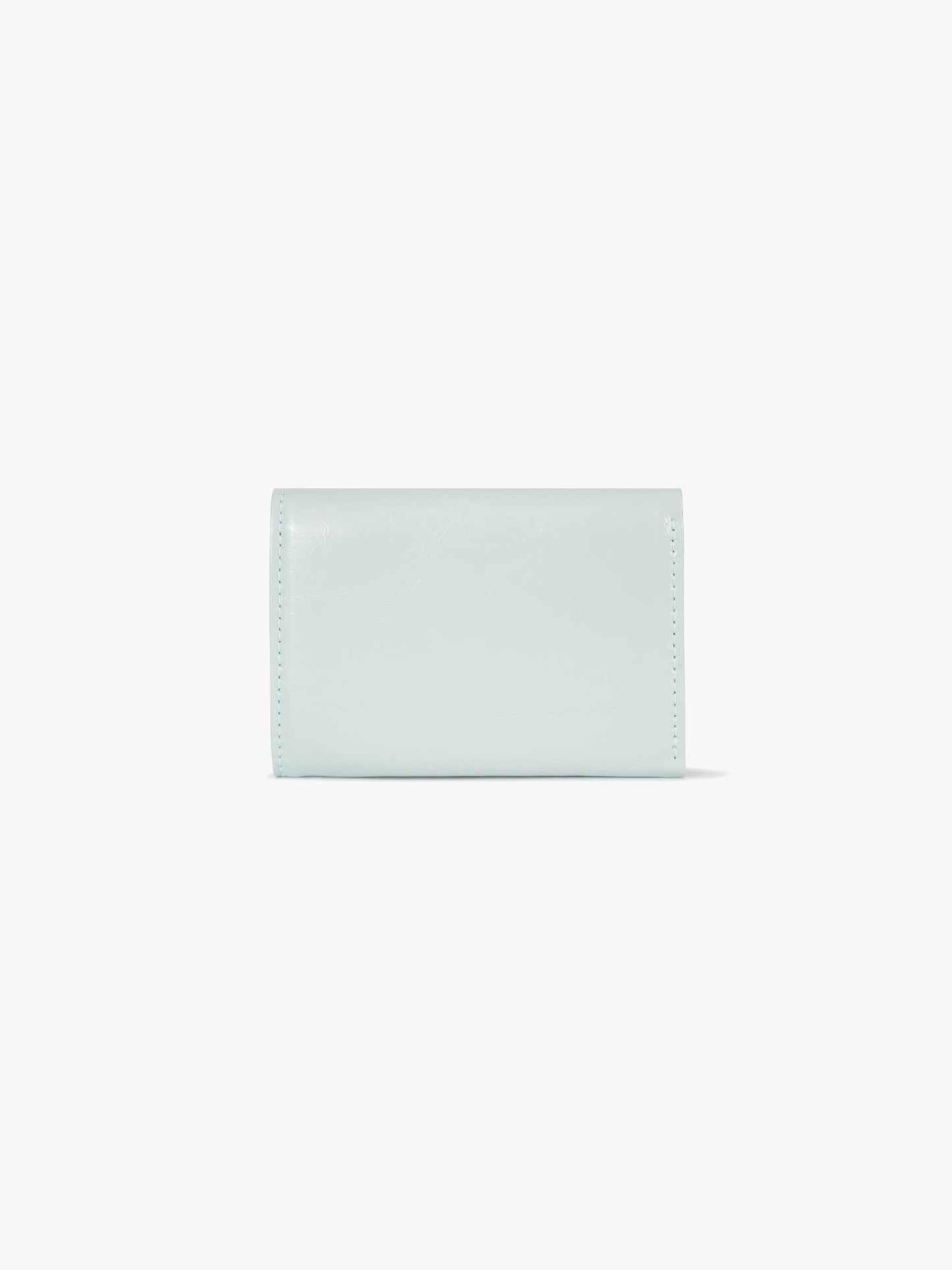 FENNEC - CRINKLE HALFMOON MINI WALLET -PALE MINT