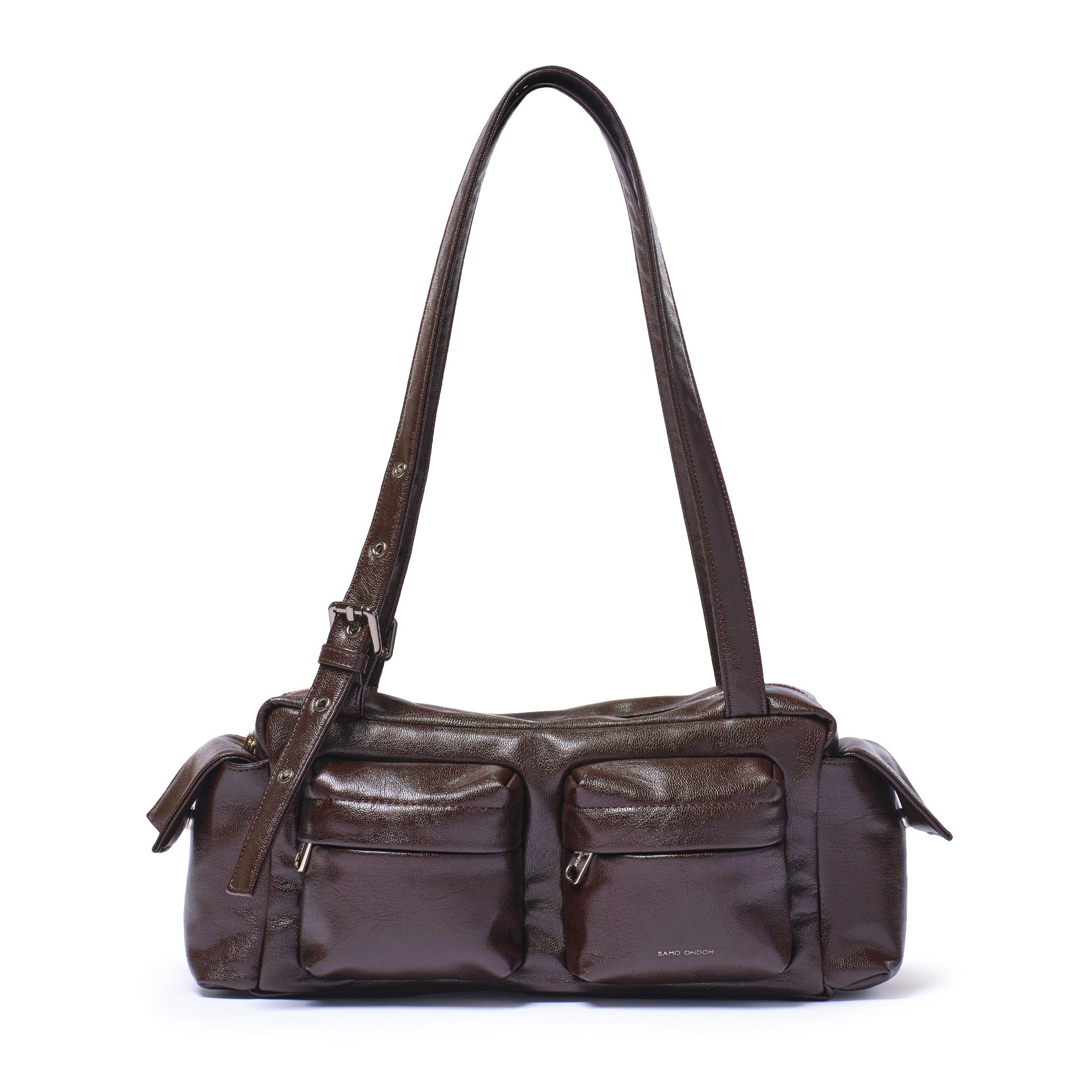 Samo Ondoh Pocket Utility Bag M - Goat Chocolate: Style and