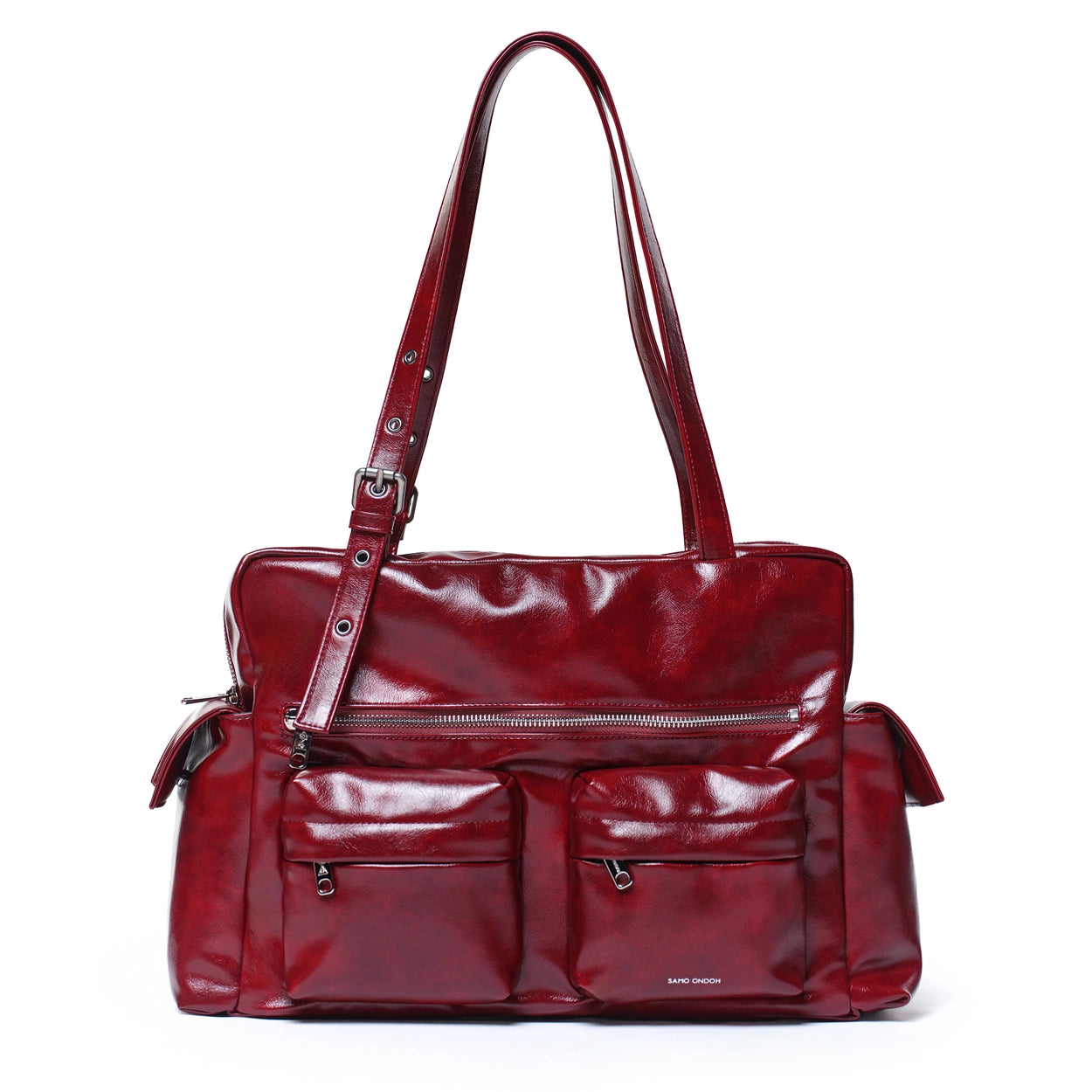 SAMO ONDOH - pocket utility bag L vampire blood
