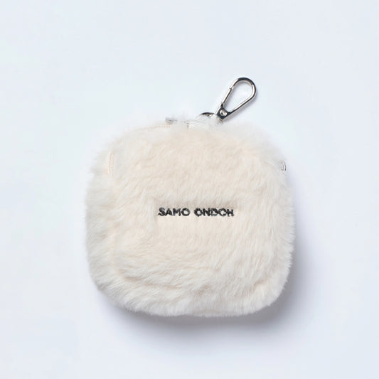 SAMO ONDOH - nemoyom airpods case eco fur ivory