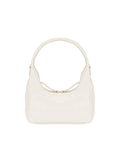 MARGESHERWOOD - HOBO MINI+STRAP_cream glossy plain