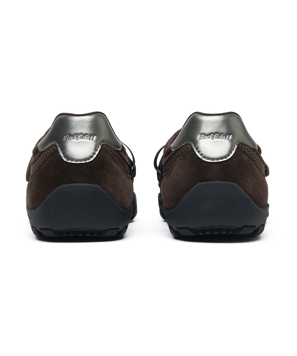 ROCKFISH WEATHERWEAR - ZANE X-STRAP SNEAKERS V2 / CHOCO