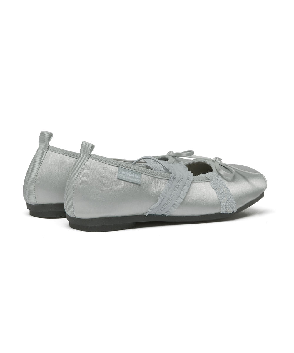 ROCKFISH WEATHERWEAR - BANDING BALLET FLATS / GREY