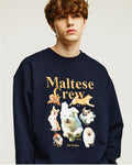 WAIKEI -  Maltese crew sweatshirts NAVY