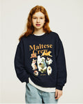 WAIKEI -  Maltese crew sweatshirts NAVY