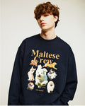 WAIKEI -  Maltese crew sweatshirts NAVY