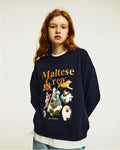 WAIKEI -  Maltese crew sweatshirts NAVY