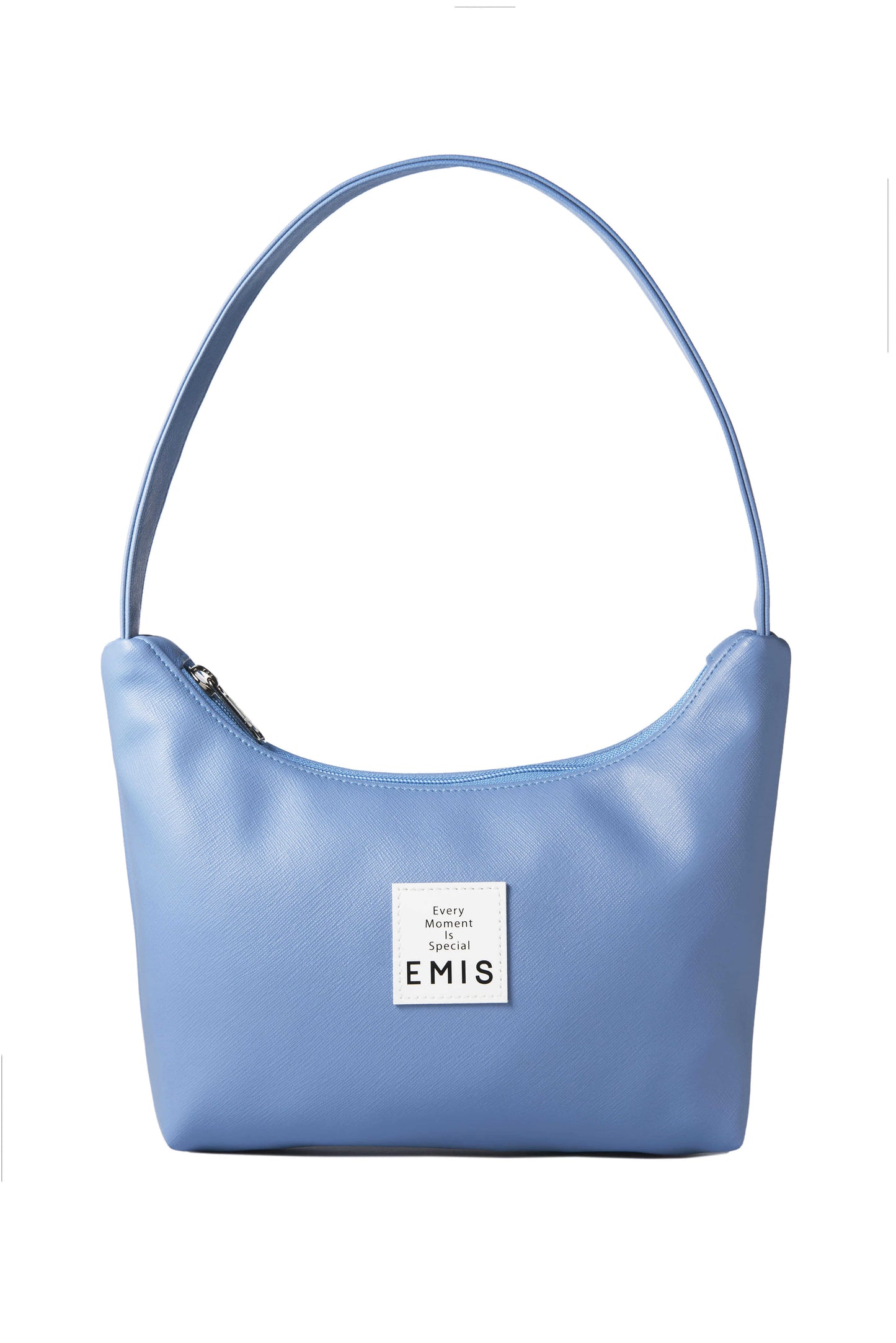 EMIS - LEATHER HOBO BAG BLUE