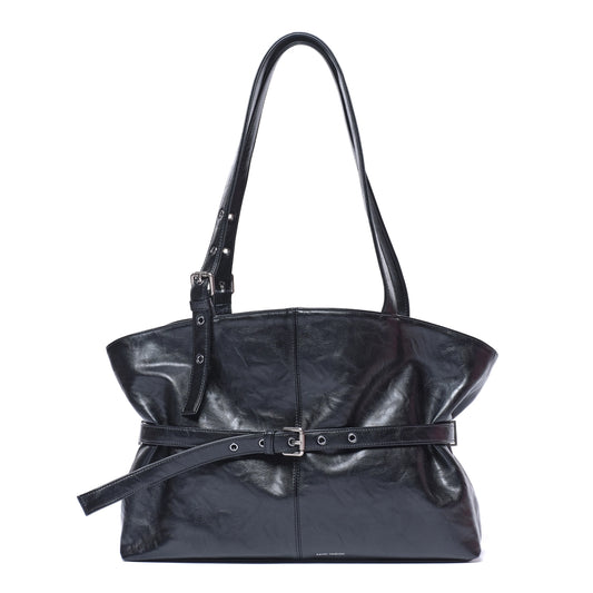 SAMO ONDOH - le belt bag L baked black (Dispatch in 48hrs)