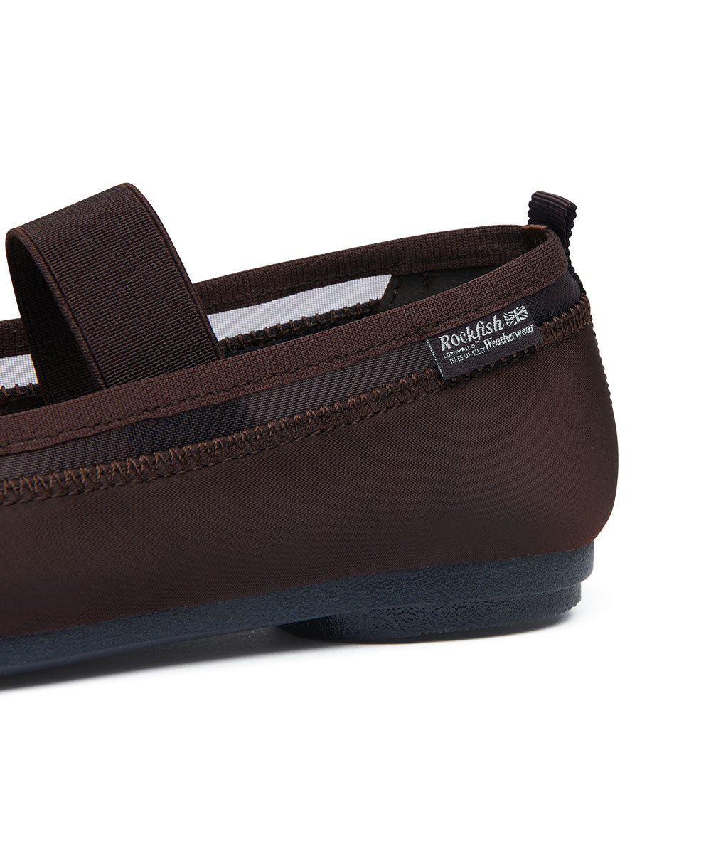 ROCKFISH WEATHERWEAR - TULE MARYJANES / BROWN