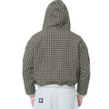 PUSH PUSH - PP FLIPSIDE ZIP HOODIE / Gray Amber Gingham