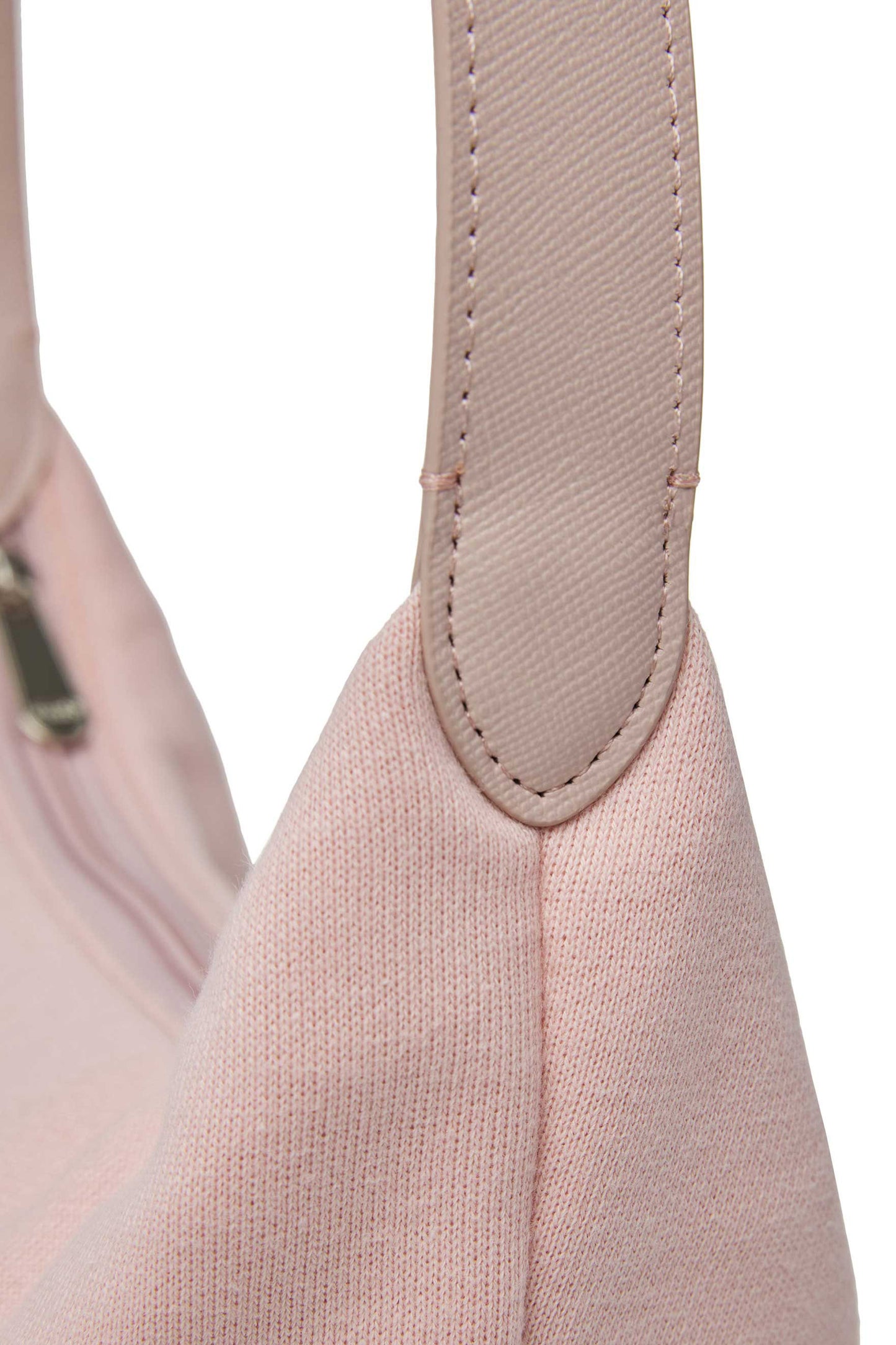 JERSEY HOBO BAG-PINK