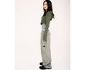 AEAE -  SYMBOL LOGO NYLON PANTS - [GREY]