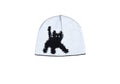 AEAE -  FLASHED CATS EYE BEANIE - [BLACK]