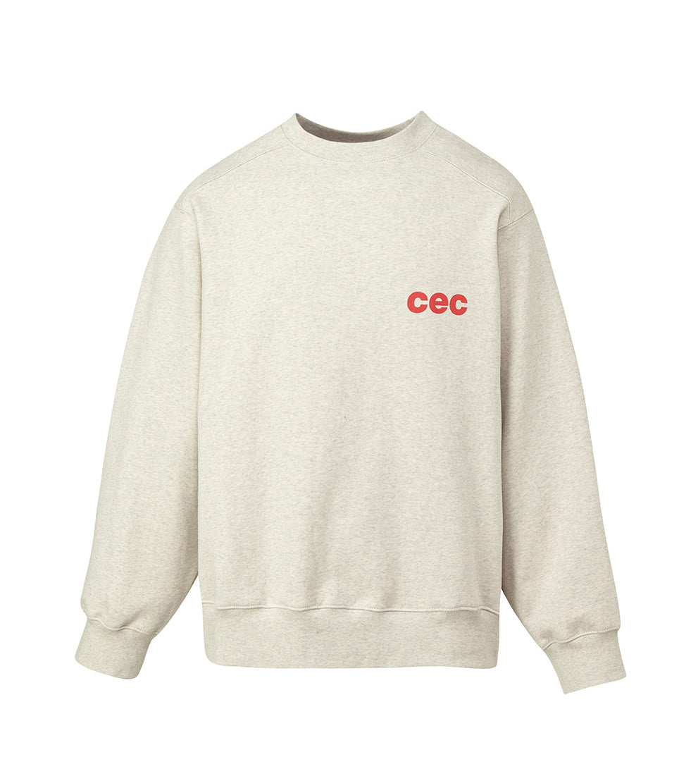 CHANCE CHANCE -  CEC SWEATSHIRT OATMEAL