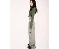 AEAE -  SYMBOL LOGO NYLON PANTS - [KHAKI]