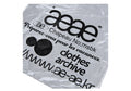 AEAE -  WEB LOGO GYM SACK - [SILVER]