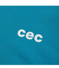 CHANCE CHANCE -  CEC HOODIE BLUE GREEN