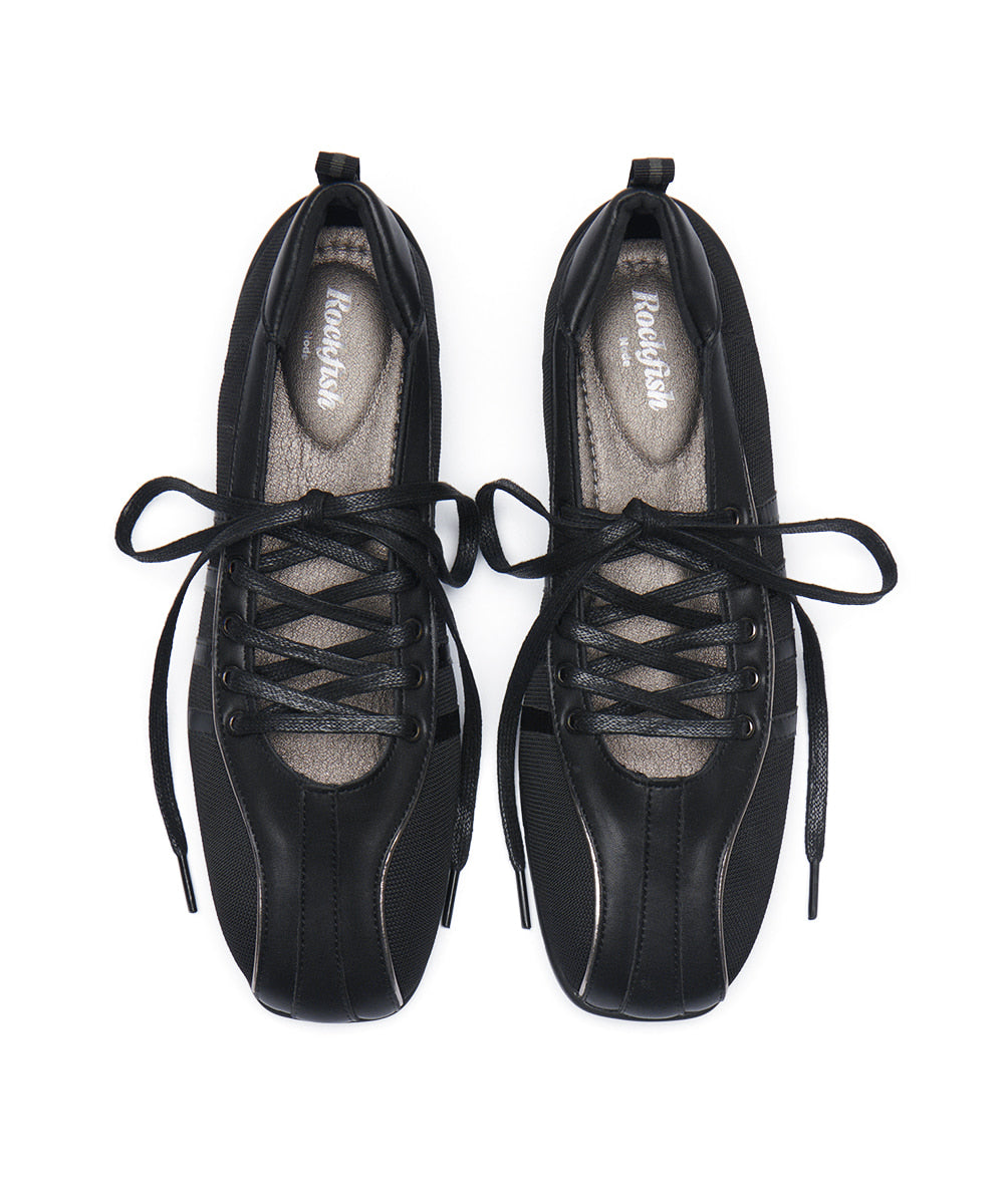ROCKFISH WEATHERWEAR 25FW /  BLISS LACEUP SNEAKERS - BLACK