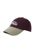 EMIS - NEW LOGO MIX BALL CAP BEIGE WINE