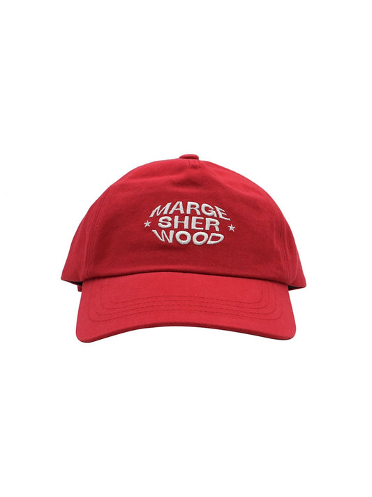 MARGESHERWOOD - LOGO STAR BALLCAP_red