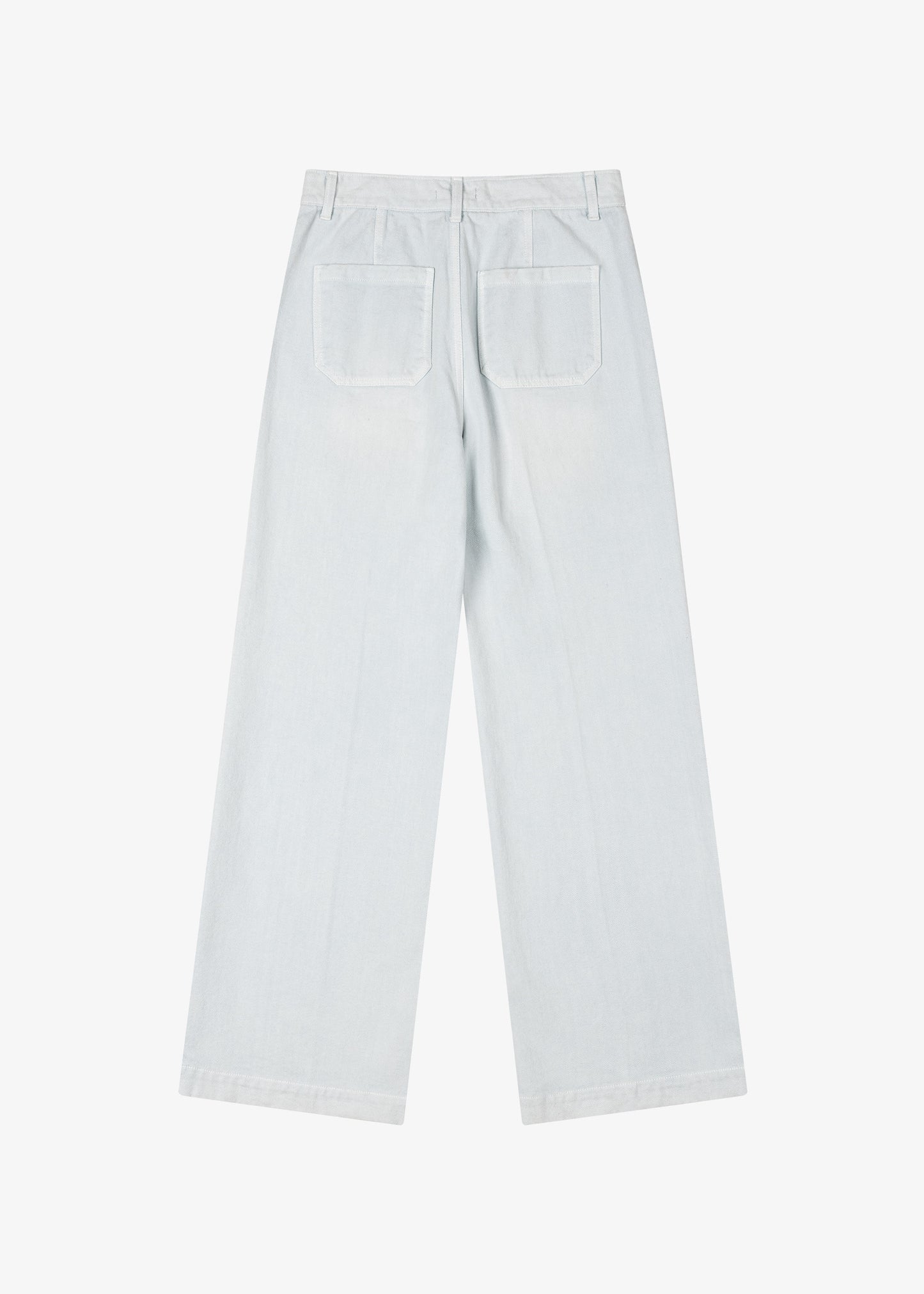 GROVE -  MAT STRAIGHT DENIM PANTS [2COLOR]