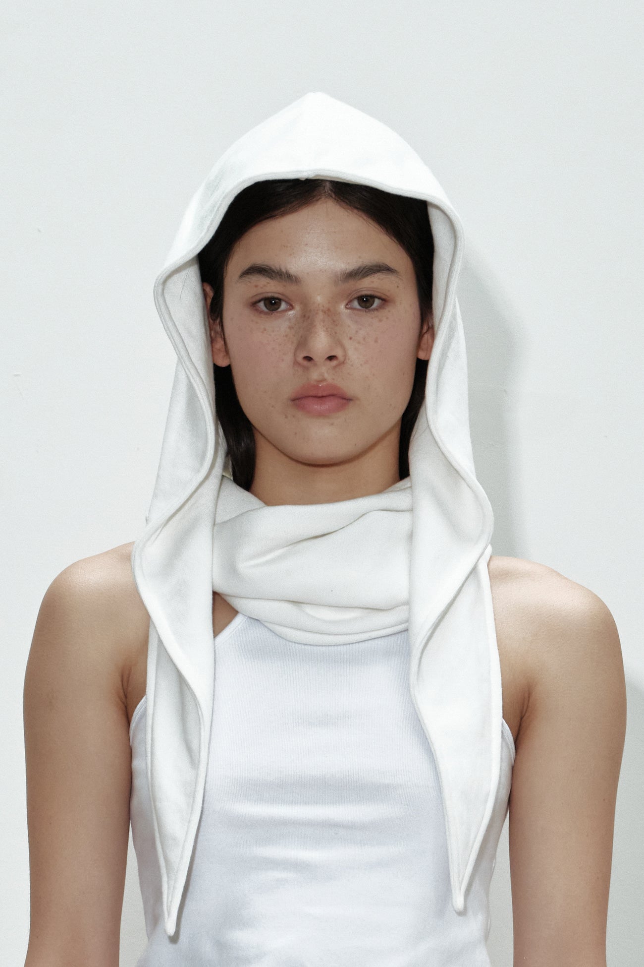 CERRIC -  KNOT BALACLAVA / WHITE