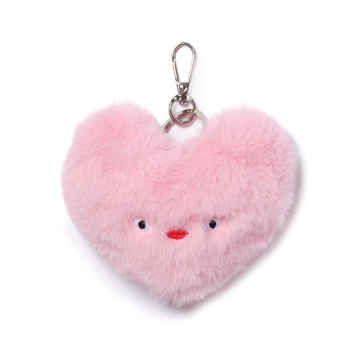 SAMO ONDOH - Loveyom keychain eco fur pink