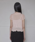 FLAREUP - Saya Frill Puff Blouse / Powder Pink