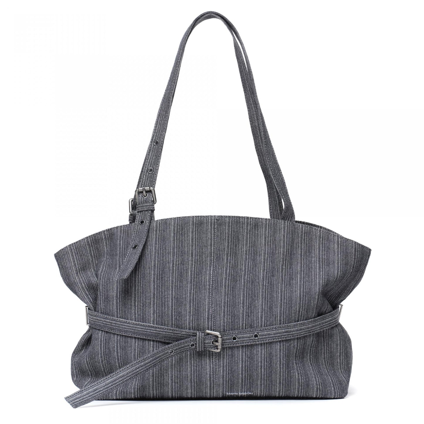 SAMO ONDOH - le belt bag L stripe gray
