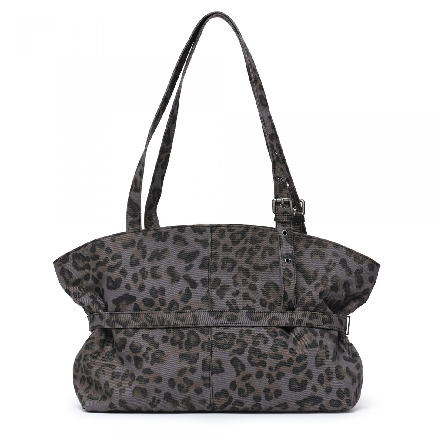 SAMO ONDOH - le belt bag L leopard noir