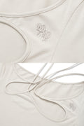 PAIN OR PLEASURE -  ORCHID TOP light grey