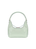 MARGESHERWOOD - HOBO MINI+STRAP_mint glossy plain