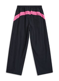 OPEN YY -  YY COLOR BLOCK PANTS, BLACK