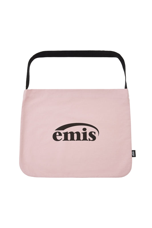 NEW LOGO COTTON ECO BAG-PINK