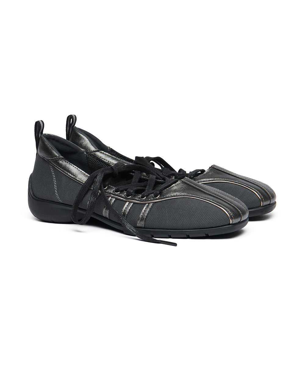 ROCKFISH WEATHERWEAR 25FW /  BLISS LACEUP SNEAKERS - DARK SILVER