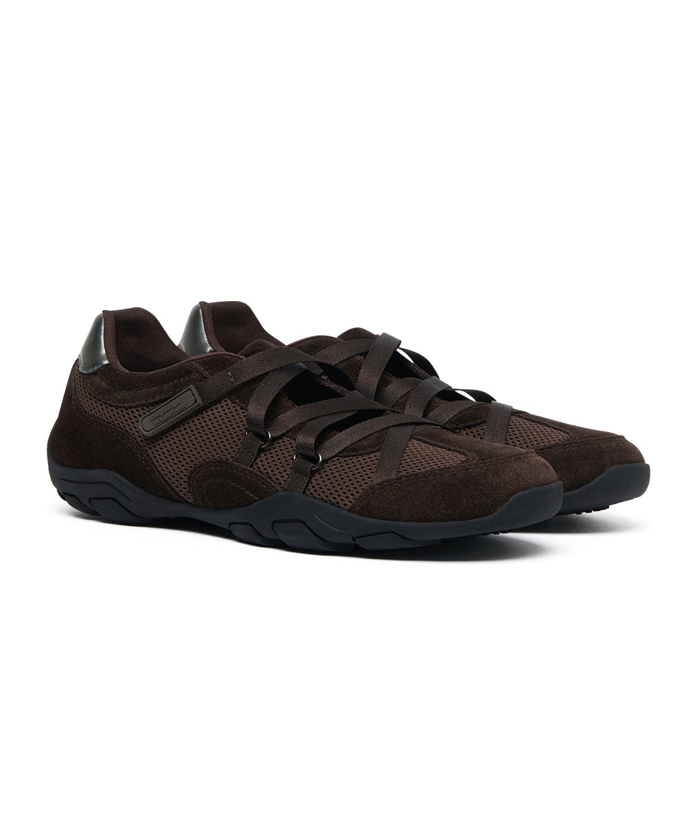 ROCKFISH WEATHERWEAR - ZANE X-STRAP SNEAKERS V2 / CHOCO