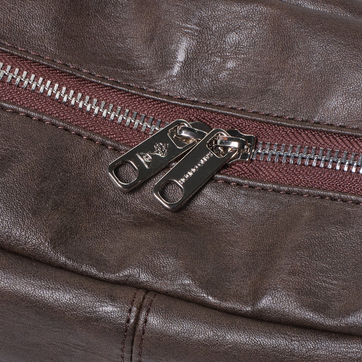 SAMO ONDOH - Side Belt Bag M Brushed Chocolate