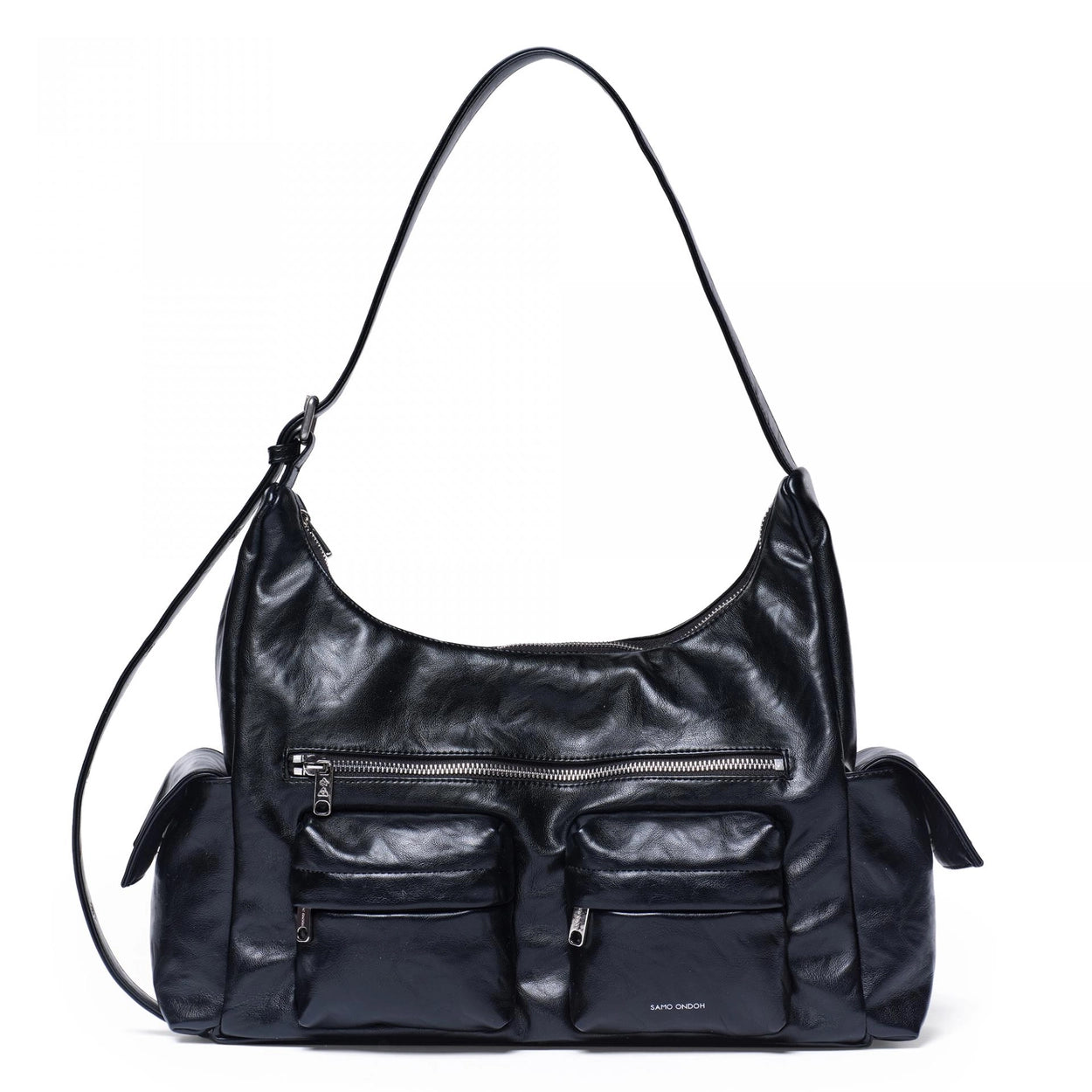 SAMO ONDOH - pocket mug bag L baked black